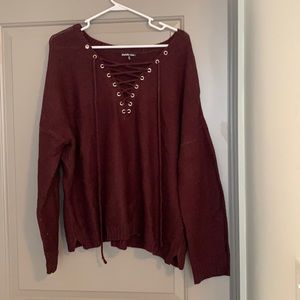 Maroon 3xl Charlotte Russe sweater